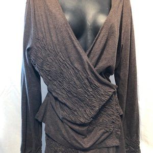 Sandwich 2 pc skirt and wrap top XXL